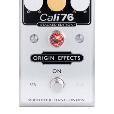 Origin Effects Cali76 Stacked Edition Compressor - Silver [New] image 1