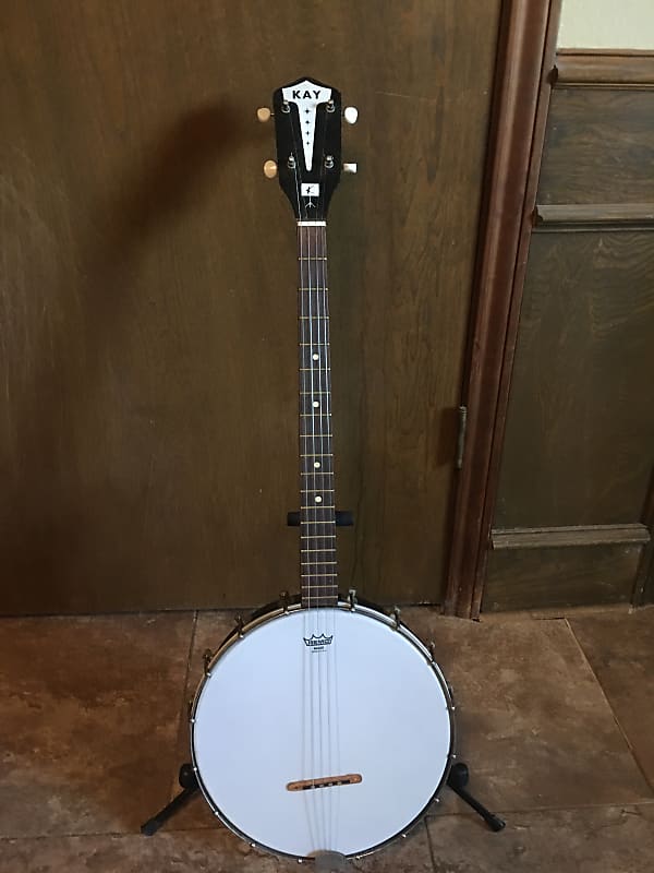 Kay Vintage 4 string banjo 1960-65 Black | Reverb