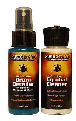 Music Nomad MN117 Drum Detailer and Cymbal Cleaner Pack