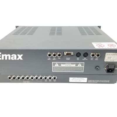 E-MU Emax Rack - 12-Bit  Sampler - Analog Filters, OLED Display, SCSI, New Power Supply -  Excellent image 8