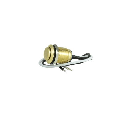 Tesi IDO Gold 12MM Momentary Metal Kill Switch for Fender Strat, Tele, Les Paul, Ibanez - No Battery image 1