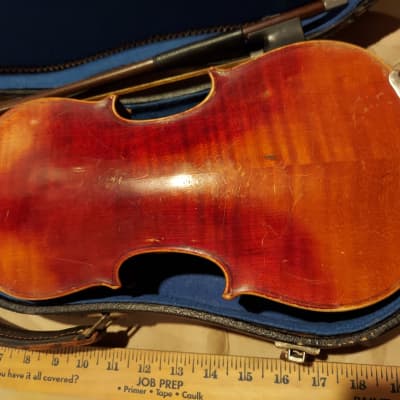 Antique Joseph Guarnerius 1/2 size Violin. Germany. Fecit Cremonae Anno 1730. image 12