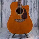Takamine P5DC-WB Dreadnought Acoustic/Electric, Whiskey Brown