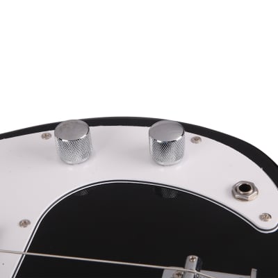 Glarry Black GP Electric Bass Guitar + 20W Amplifier image 7