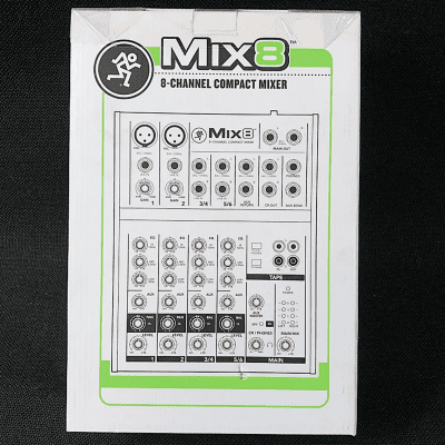 Mackie Mix8 8-Channel Compact Mixer image 6