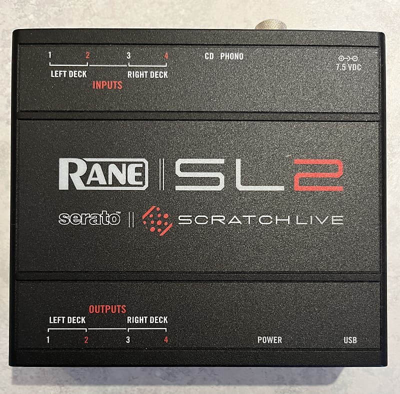 Rane SL2 - Serato Scratch Live with NEW Factory Sealed Control