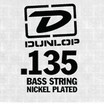 Dunlop DBN135T Nickel Wound Tapered Bass String - 0.135