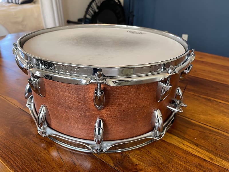 10 ply Maple Keller shell snare drum 6x14 dw hoops Reverb