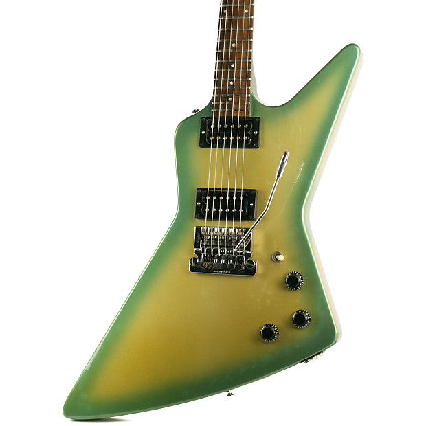 1984 Gibson Explorer Green Burst Rare Demo Video FLASH SALE