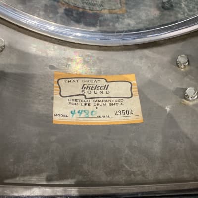 Gretsch 1970s Timbales, Latin Model 12"x6" and 13"x6", No Stand, Slingerland Mounts image 18
