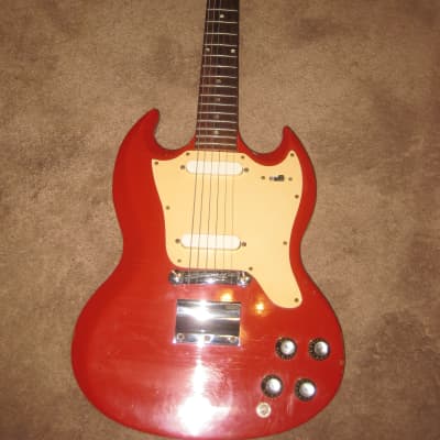1966 Gibson Melody Maker D - SG -- Red image 7
