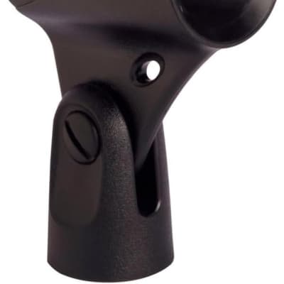 Shure A25D Microphone Clip - Stand Adapter for Handheld Mics with 3/4" (25-30mm) Barrel Diameter, PGA48, PGA57, PGA58, PGA81, SM48, SM57, SM58, SM94, SM137, 565, 545, Beta 57, Beta 58, KSM8, KSM9