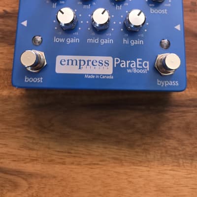 Empress ParaEq w/ Boost 2020s - Blue | Reverb