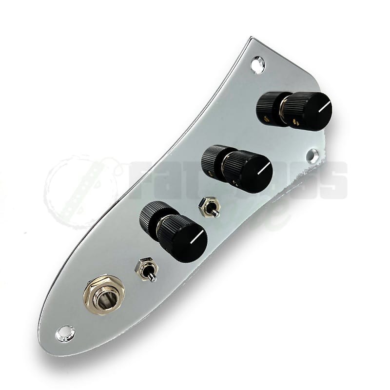 Lusithand Single NFP Jazzplate Filter Preamp for Jazz Bass® - Volume - Blend image 1