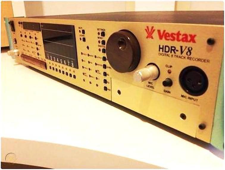 Vestax HDR-V8 1998 - Gold Metal Finish | Reverb