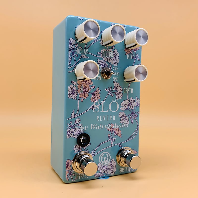 Walrus Audio Slö Multi Texture Reverb Limited Edition Floral