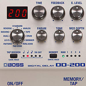 BOSS DD-200 Digital Delay デジタルディレイ中古品 BOSS ( ボス ) DD-200 DIGITAL DELAY 送料無料 | サウンドハウス
