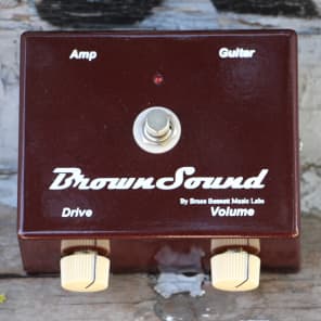 Bruce Bennett Music Labs Brown Sound Overdrive Distortion Pedal