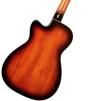 Gold Tone PBR-CA Paul Beard Signature-Series Roundneck Resonator Guitar w/ Cutaway w/case image 3