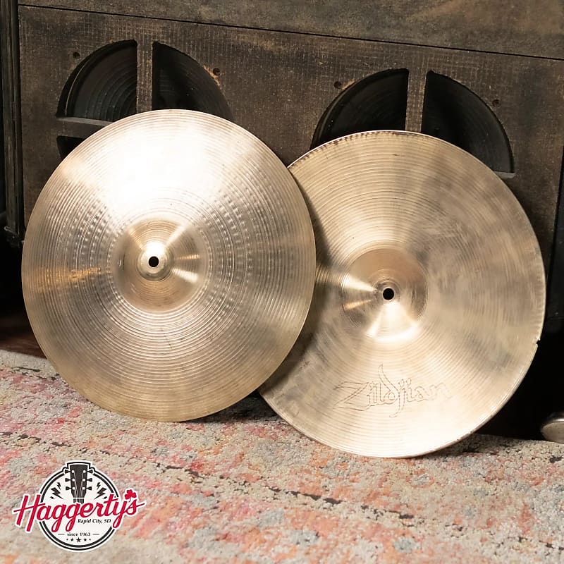 パーカッション・打楽器 A Zildjian 70s New Beat Hats A. Zildjian 14