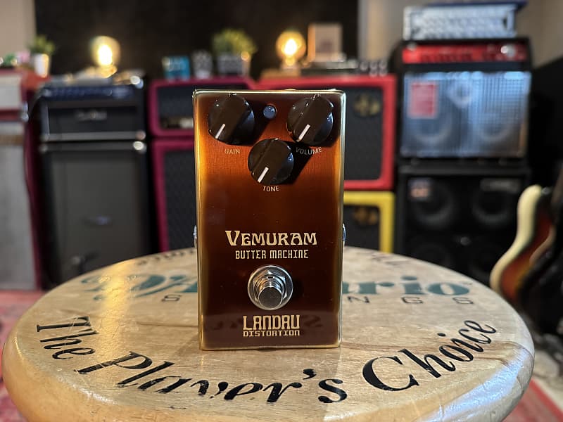 ギター Vemuram Butter Machine Landau Distortion Vemuram Butter Machine Distortion For Sale | Free Shipping