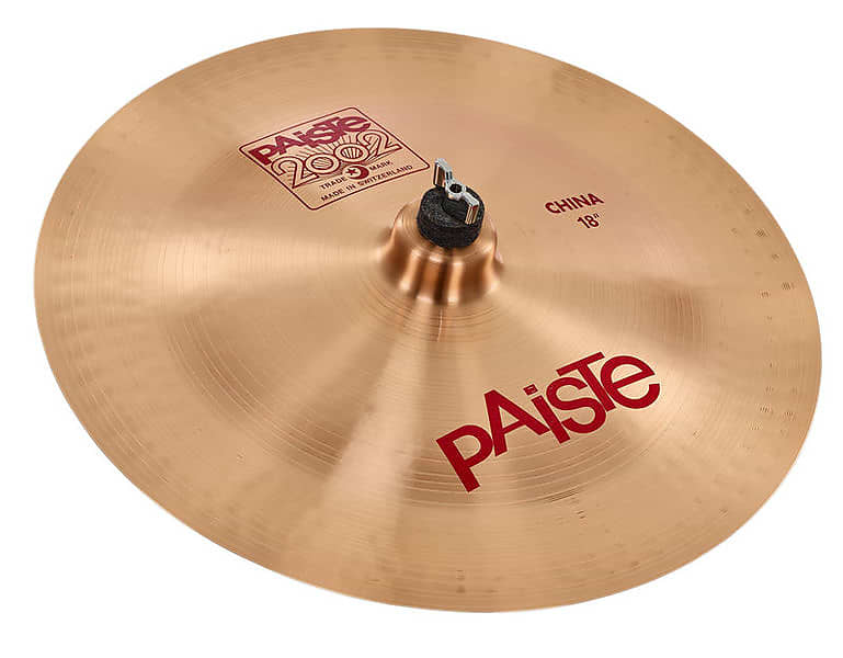 Paiste 2002 China シンバル　18” Paiste 18