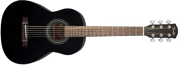 Fender FSR MA-1 Agathis/Sapele 3/4-Scale Mini Black image 1