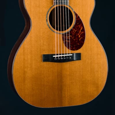 Huss and Dalton OM-C Thermo-Cured Adirondack Spruce and Indian Rosewood NEW image 1