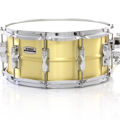 Yamaha 6.5 x 14-Inch Recording Custom Brass Snare Drum image 6