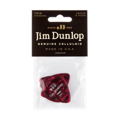 Dunlop 483P09TH Red Pearloid Thin image 3