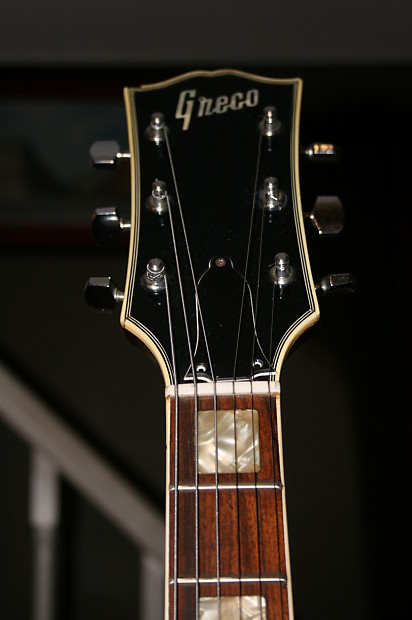Greco SG Style Early 70's 1973-1976 Dark Red | Reverb