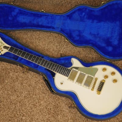 Video! 1986 Gibson Les Paul Studio Custom XPL Aged White (Les Paul with Explorer Headstock) image 1