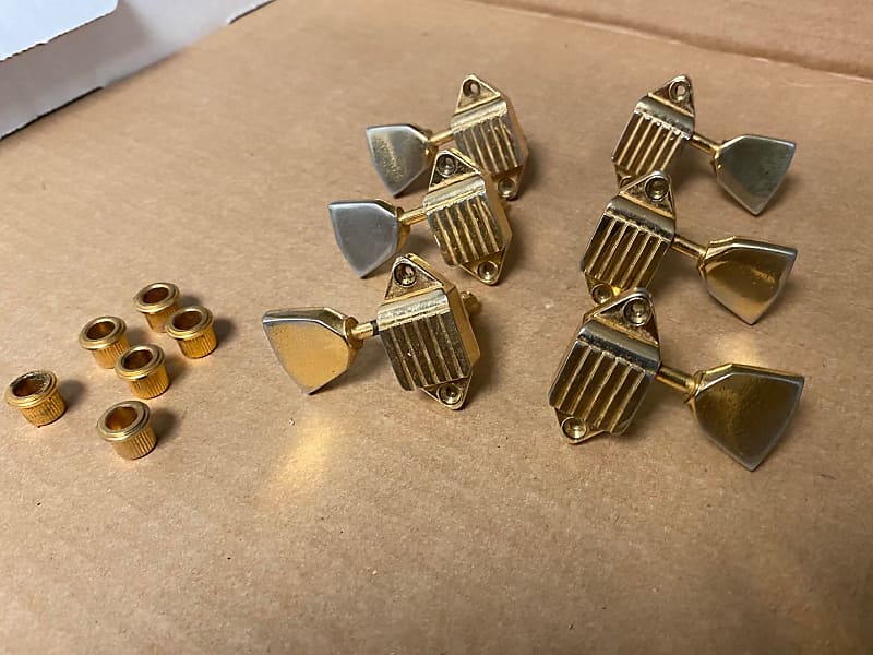 Gibson Vintage 1968 Gold Waffle Back Tuners Les Paul Custom Reverb