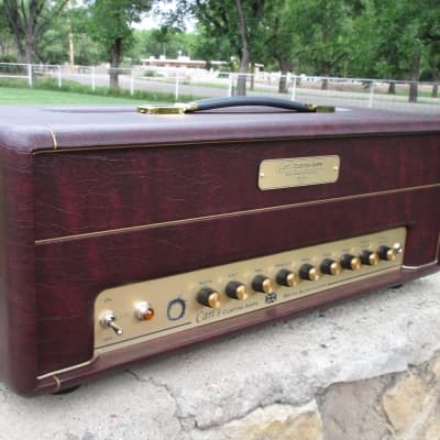 Carl's Custom Amps British Bluesmaster 20W to 1/10W  JTM-45 Style head with Power Scaling image 6