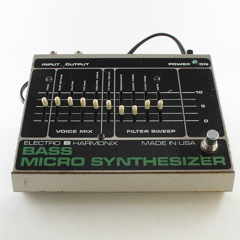 Electro-Harmonix Bass Micro Synthesizer | Reverb