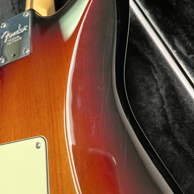 Fender AM Standard HSS Shawbucker Stratocaster 2015 - 3 Tone Sunburst image 9