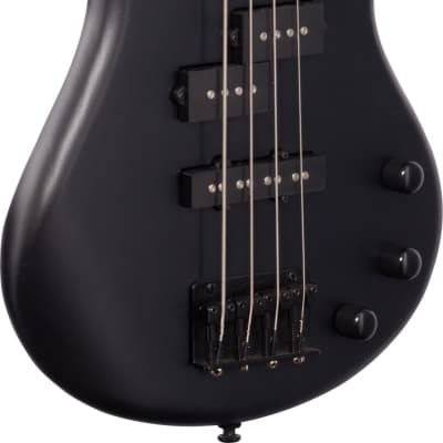 Ibanez GSR Mikro Compact 4-String Electric Bass Weathered Black image 4