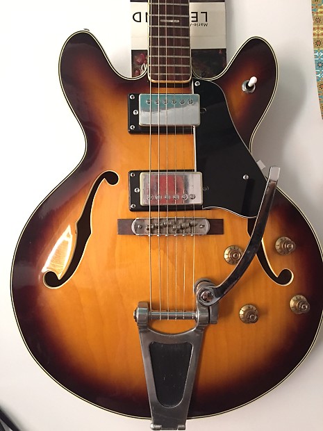 Vintage 60's Kent Hollow Body "335" with Bigsby image 1