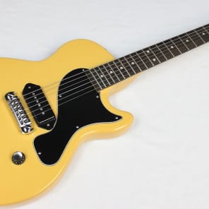 Austin Super-6 Electric Guitar w/ HSC, TV Yellow, Gotoh Tuners, CTS Pots, LP Jr. #29618 image 2