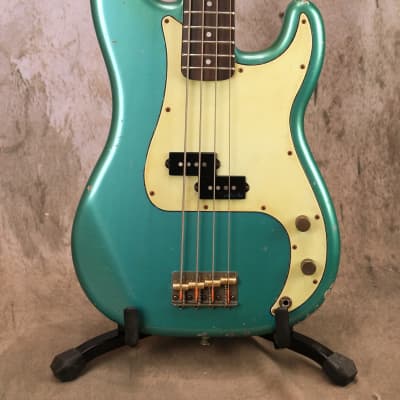 Luthier Made Precision Bass 2023 - Aged Teal Green Bild 2