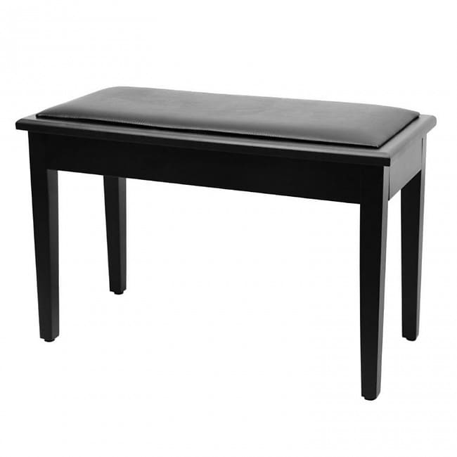 On-Stage KB8904B Deluxe Piano Bench with Storage image 1