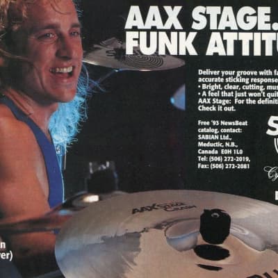 Russ McKinnon's Joe Cocker 1999-2000 World Tour Sabian 22" Heavy Ride Cymbal. Signed! 4208g image 4