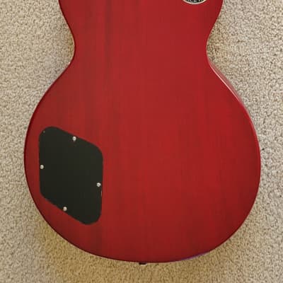 Epiphone 1959 Les Paul Standard Electric Guitar, Aged Dark Cherry Burst, Epiphone Hard Shell Case image 6