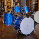 Ludwig Hollywood Drum Set In Blue Sparkle