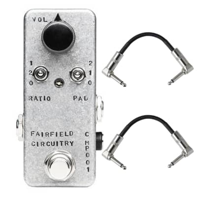 Fairfield Circuitry The Accountant Compressor Guitar Effects Pedal with Patch Cables for sale