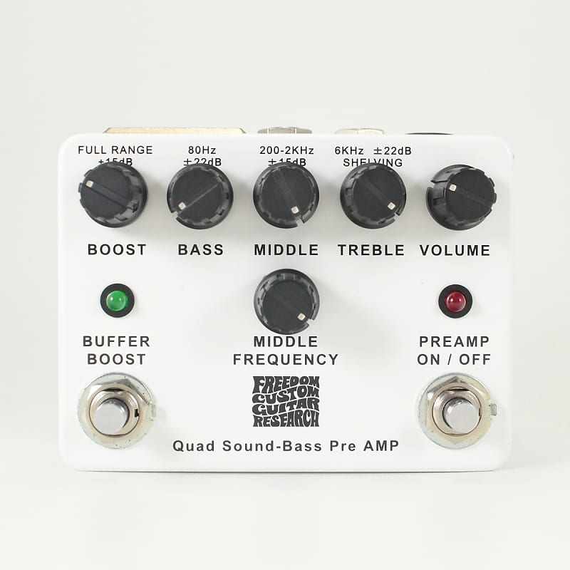 FREEDOM Quad Sound Bass Pre Amp SP-BP-01 [SN 0148] [05/14] | Reverb