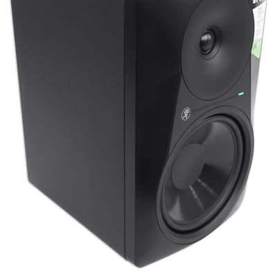 (2) Mackie MR824 8” 85w Powered Studio Monitor Speakers+Stands+Isolation Pads image 3