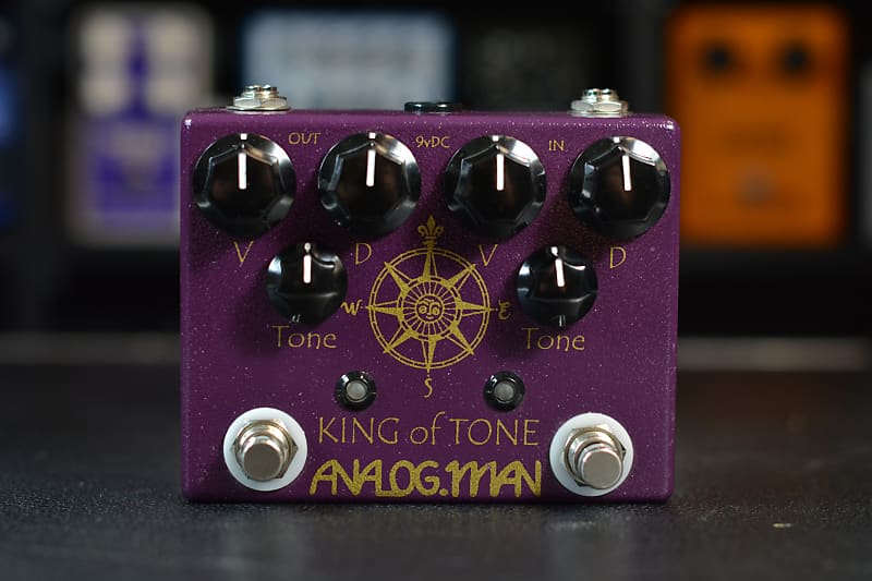 ANALOG.MAN King of Tone クローン Demonfx ''King of Drive''(Analog.man ''King of Tone'' Clone