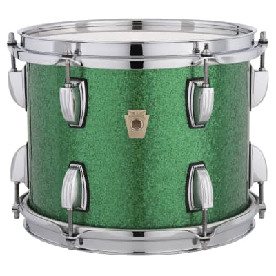 Ludwig Classic Oak Eurobeat 3 22" Green Sparkle image 2