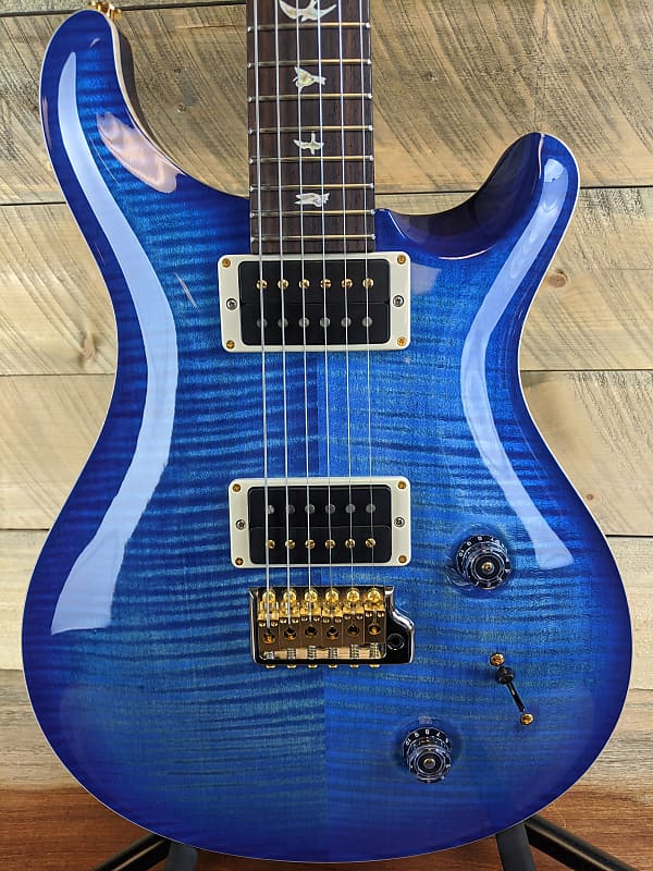 Used PRS Custom 22 10-Top Custom Color - Faded Blue Burst 291812 - Floor Model image 1